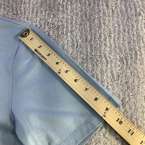 Emporio Armani Mens Pearl Blue Crew Neck T Shirt Travel Essential Easy XL NWT - Picture 11 of 12